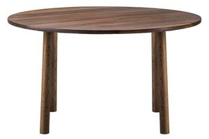 Fredericia Furniture - Taro Table 6121 by Jasper Morrison - Matbord - Oiled Smoked Oak - Ø120 x H73 cm