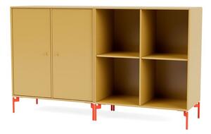 Montana - PAIR - With Rosehip Legs - Skänk - Cumin - B 139,2 x H 69,6 x D 38 cm