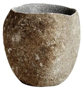 MUUBS - Wine cooler Valley - Vinkylare - Grey/nature - W:17 x H:21 cm