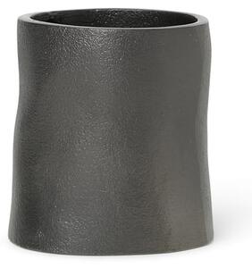 Ferm Living - Yama cup - Dekoration - Blackened Aluminium - Ø: 7.8 x H: 8.5 cm