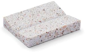 Humdakin - Terrazzo Square Soap - Tvålkopp - Terrazzo - L12 x W9 x H2 cm
