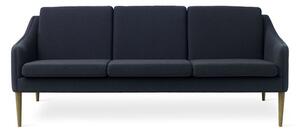 Warm Nordic - Mr. Olsen Sofa - Soffa för 3 personer - Sprinkles 794 (Midnight Blue) - L201 x W79 x H78 cm