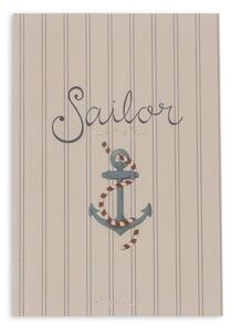Konges Sløjd - Mini Painting Books - Barnbok - SAIL AWAY - ONE SIZE