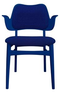 Warm Nordic - Gesture Chair / Colour - Matstol - Dark Blue - Vidar 0676/Vidar 0676 - W56 x D53 x H85 cm