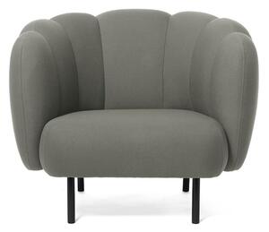 Warm Nordic - Cape Stitch Lounge Chair - Fåtölj - Steelcut 160 (Warm Grey) - W95x D84 x H80