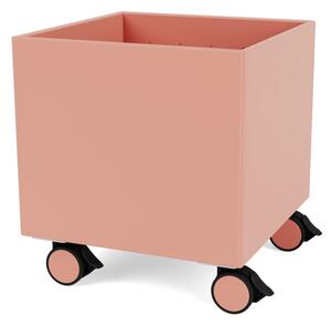 Montana - Colour Box I – S6161 - With Wheels - Förvaringslådor - Rhubarb - W35,4 X H37,8 X D35,4 cm