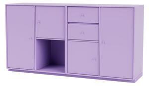 Montana - COUPLE - With plinth H3 - Skänk - Iris - H 82.2 CM / W 139.2 CM / D 38 CM