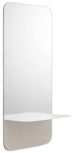 Normann Copenhagen - Horizon Mirror - Spegel - White Vertical - L: 40 x D: 17 x H: 80 cm
