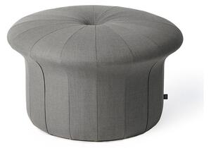 Warm Nordic - Grace Pouf - Puff - Canvas 134 (Grey Melange) - Ø77 x H44 cm