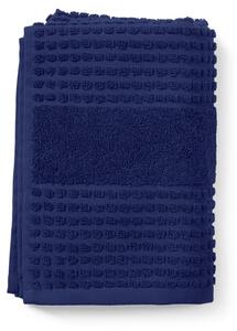 JUNA - Check Towel - Handduk - Marine Blue - Small - H100 x W50 cm
