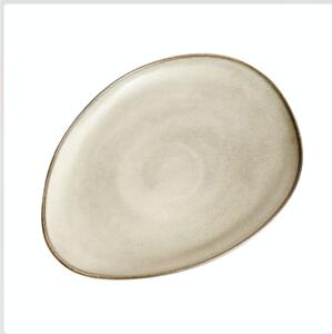 MUUBS - Dessert - Tallrikar - Østers - H: 2.5 L: 22 Ø: 17.4 cm