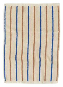 OYOY LIVING - Raita Towel - Handduk - Caramel / Optic Blue - Mini - H60 x W40 cm