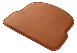 FDB Møbler / Furniture - R5 Nøje Hynder, Passer til J52B, J52G og J67, af FDB Møbler / Furniture - Stolsdyna - Leather - Cognac - 39 x 45 cm