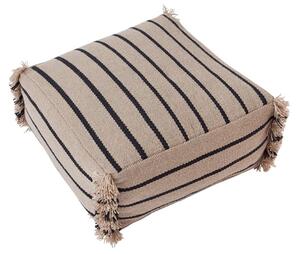 OYOY LIVING - Lina Recycled Pouf - Puff - Clay - H32 x L62 x W62 cm