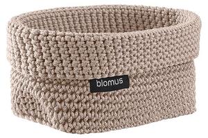 Blomus - Tela - Crochet basket - Korg - Moonbeam - Medium - H90 x L150 mm