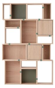 Muuto - Stacked Storage System - Hyllsystem - Configuration 4 - H: 219 x L: 137 x W: 36 cm
