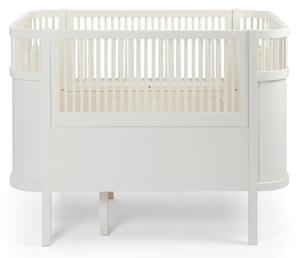 Sebra - Sebra Bed, Baby & Jr - Barnsäng - Classic White - H88 x L115,25 x B75,85 cm