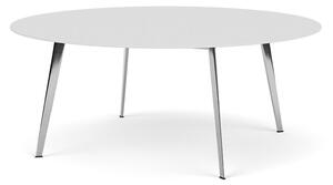 Montana - JW Table JW180 - Matbord - Nordic Linoleum / Polished Aluminium - Ø180 x H73 cm