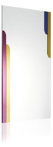 Reflections Copenhagen - Scandinavian - Spegel - Silver,Blue,Burgundy,Army Gold - L70 x H140 x D2 cm