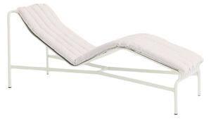 HAY - PALISSADE / Soft Quilted Cushion for Chaise Longue - Kuddar för utomhusbruk - Cream White - W50 x L190 x H6.5 cm