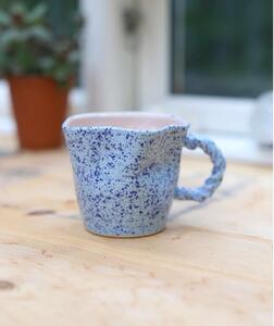 KRAKI Ceramics - Snurrekop - Kopp - Blueberry Muffin - Stock sale - D9 x H9 cm, 325 ml