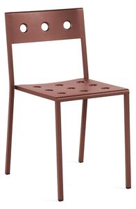 HAY - Balcony Chair - Trädgårdsstol - Iron Red - H79 x W44 x L51 cm