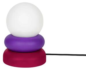 Noo.ma - Otem Table Lamp - Bordslampa - Iris Violet & Grape Purple - Ø16 x H24 cm