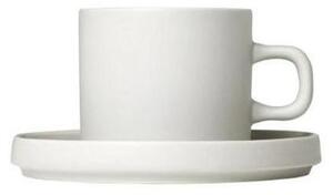 Blomus - Set of 2 Coffee Cups - 4 pcs. - Pilar - Kopp - Moonbeam - H: 7 x W: 11 x Ø: 8 cm, V: 200 ml