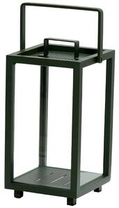 Cane-line - Lighthouse Outdoor Lantern - Lykta - Dark green - Small - B: 23 x D: 23 x H: 42 cm