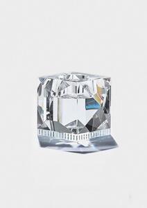 Reflections Copenhagen - Ophelia Tealight Holder - Ljusstake - Clear - 9 x 7,8 x 9 cm