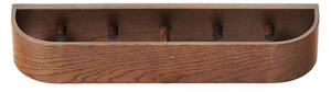 Audo Copenhagen - Epoch Rack - Krokar - 50 - Dark Stained Oak/Black - H8 x W50 x D11 cm