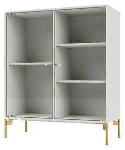 Montana - Ripple Cabinet II - With Brass Legs - Vitrinskåp - Nordic - W69,6 X H82,2 X D30 cm