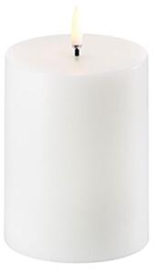 Uyuni - LED Pillar Candle - Stearinljus - Nordic White - 7,8x10 cm - 7,8 x 10 cm