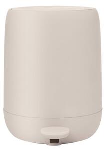 Blomus - Sono Pedal Bin Small - Papperskorg - Moonbeam - H25,5 x L24 x Ø20 cm / 3 L