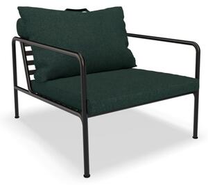 HOUE - AVON Lounge Chair - Trädgårdsstol - Alpine/Black - H58 x W81 x D99 x SH39 cm