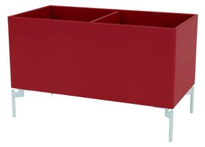 Montana - Colour Box III – S4162 - With Flint Legs - Förvaringslådor - Beetroot - W46,8 X H42,6 X D35,4 cm