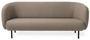 Warm Nordic - Cape Sofa - Soffa för 2 personer - Mosaic 222 (Taupe) - L200 x W82 x H80 cm