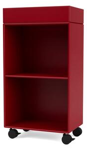 Montana - PREPPY - on wheels - Rullbord - Beetroot - H 8 6 . 9 C M / W 4 6 . 8 C M / D 3 0 C M