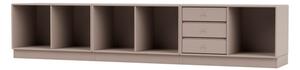 Montana - REST - Plinth H7 - Skåp - Mushroom - H 38.4 CM / W 208.8 CM / D 38 CM