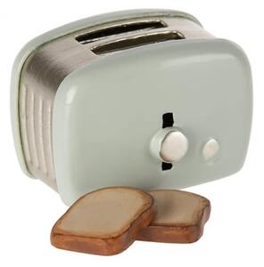 Maileg - Toaster - mouse - Leksaker - Mint - H:3 x W:3.5 cm