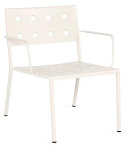 HAY - Balcony Lounge Armchair - Trädgårdsstol - Chalk Beige - W63 x L69 x H72 cm