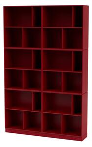 Montana - READ - Plinth H3 - Hyllor - Beetroot - B 139,2 x H 208,8 x D 30 cm
