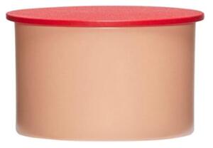 Hübsch - District Storage Boxes - Förvaringslådor - Pink/Red - Ø10 x H6 cm