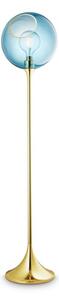 Design By Us - Ballroom Floor Lamp - Golvlampa - Blue/Gold - H155 x DIA32 cm