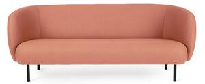 Warm Nordic - Cape Sofa - Soffa för 2 personer - Hero 511 (Blush) - L200 x W82 x H80 cm