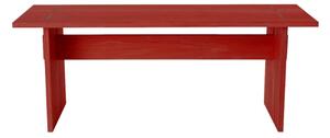 OYOY LIVING - Kotai Bench - Bänk - Cherry Red - H43 x L110 x W35 cm