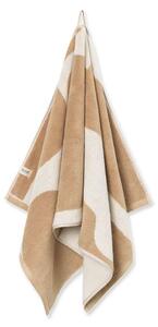 Ferm Living - Ebb Hand Towel - Handduk - Sand/Off-white - W50 x D1 x H100 cm