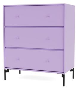Montana - CARRY - With black legs - Byrå - Iris - H 82.2 CM / W 69.6 CM / D 38 CM