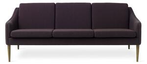 Warm Nordic - Mr. Olsen Sofa - Soffa för 3 personer - Sprinkles 694 (Eggplant) - L201 x W79 x H78 cm