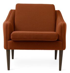 Warm Nordic - Mr. Olsen Chair - Fåtölj - Mosaic 472 (Spicy Brown) - L81 x W79 x H78 cm